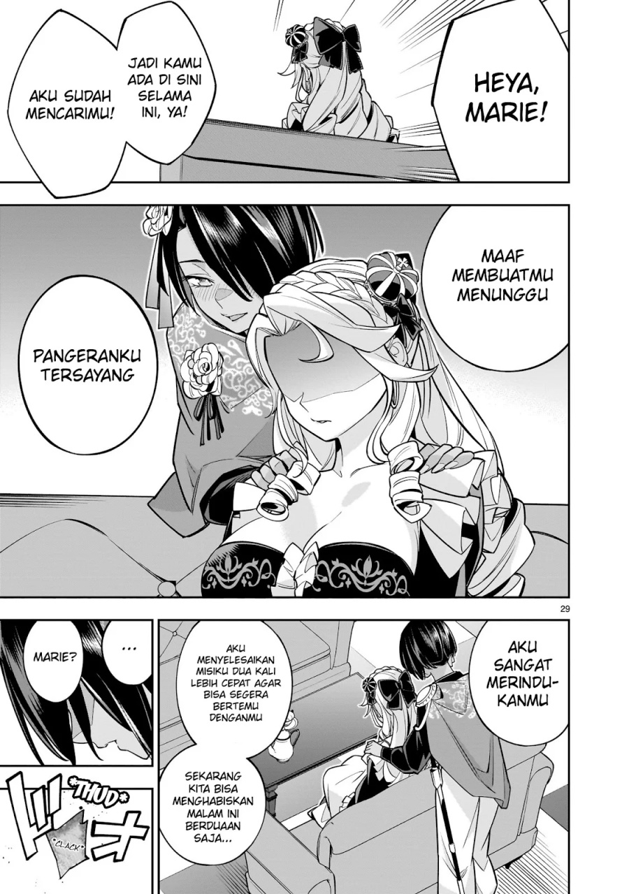 Shi ni Modori Oujo wa Ikinobiru Tameni Yuri Harem wo Tsukuru Koto ni Shita Chapter 05 Gambar 29