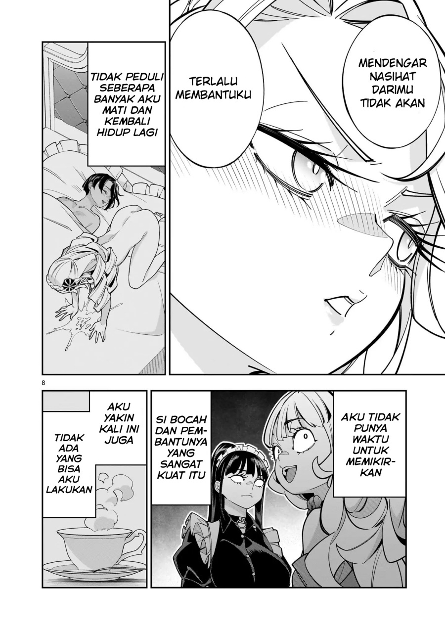 Shi ni Modori Oujo wa Ikinobiru Tameni Yuri Harem wo Tsukuru Koto ni Shita Chapter 08 Gambar 9
