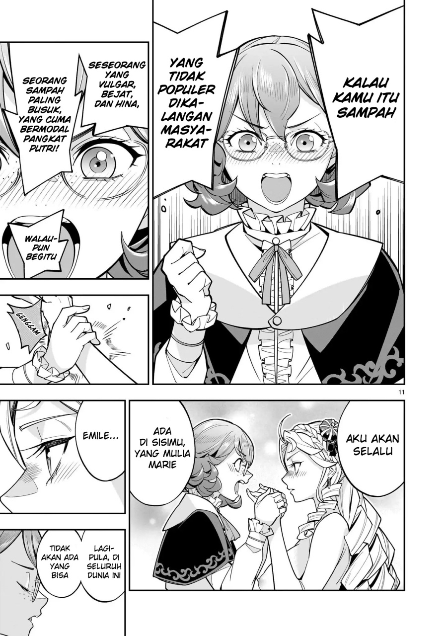 Shi ni Modori Oujo wa Ikinobiru Tameni Yuri Harem wo Tsukuru Koto ni Shita Chapter 08 Gambar 12