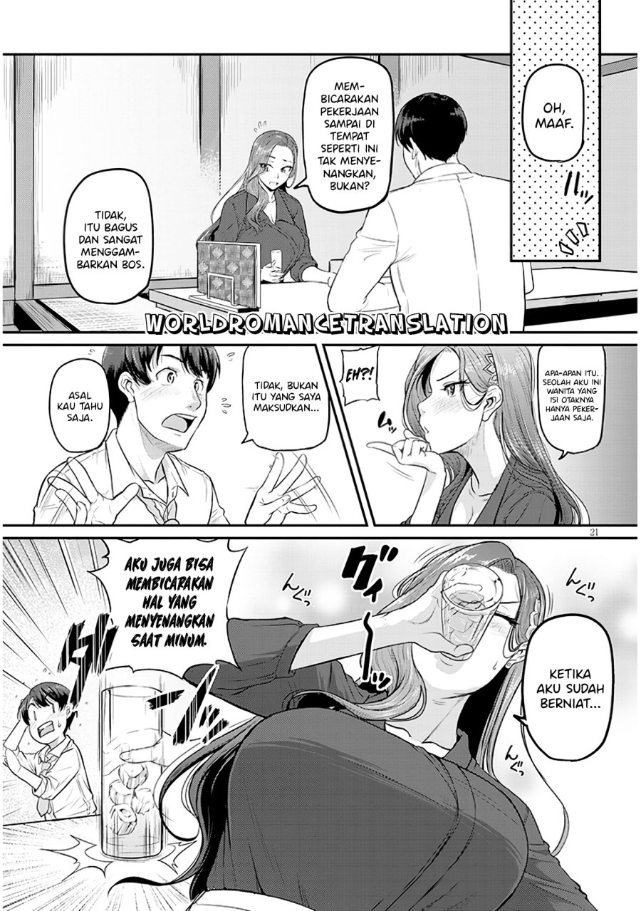 Shigoto Kaeri, Dokushin no Bijin Doushi ni Tanomarete Chapter 01.2 Gambar 3