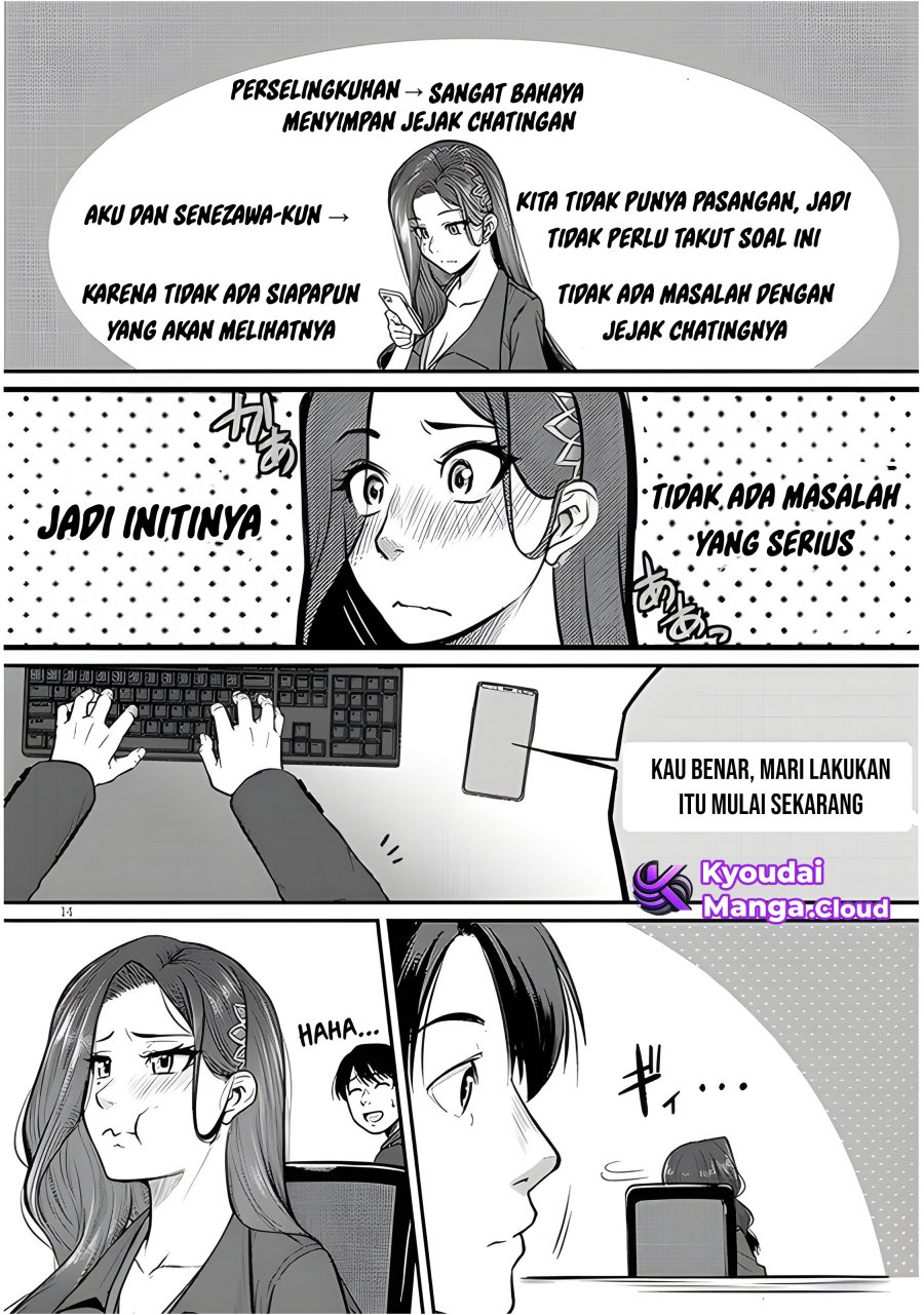 Shigoto Kaeri, Dokushin no Bijin Doushi ni Tanomarete Chapter 04 Gambar 16