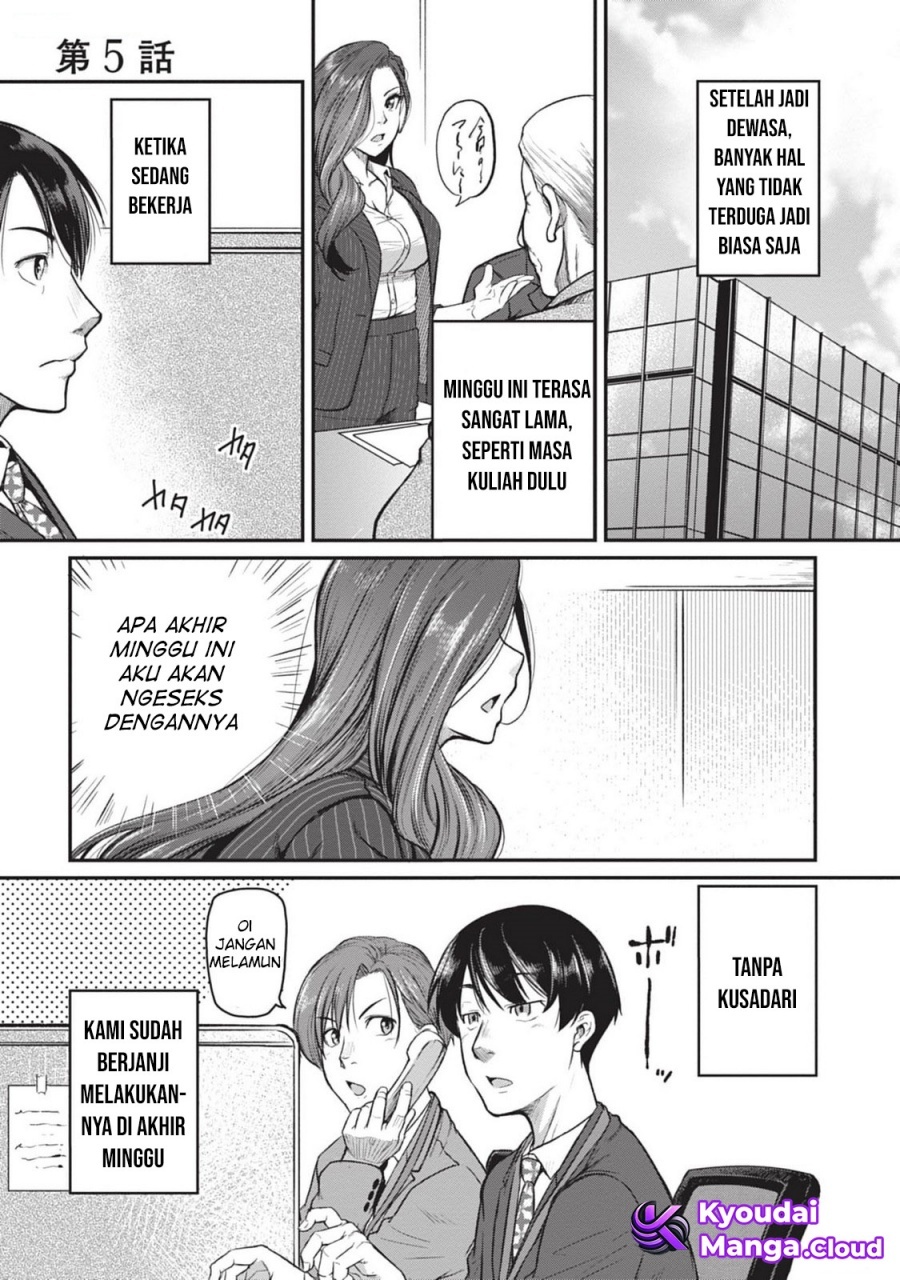 Shigoto Kaeri, Dokushin no Bijin Doushi ni Tanomarete Chapter 05 Gambar 2