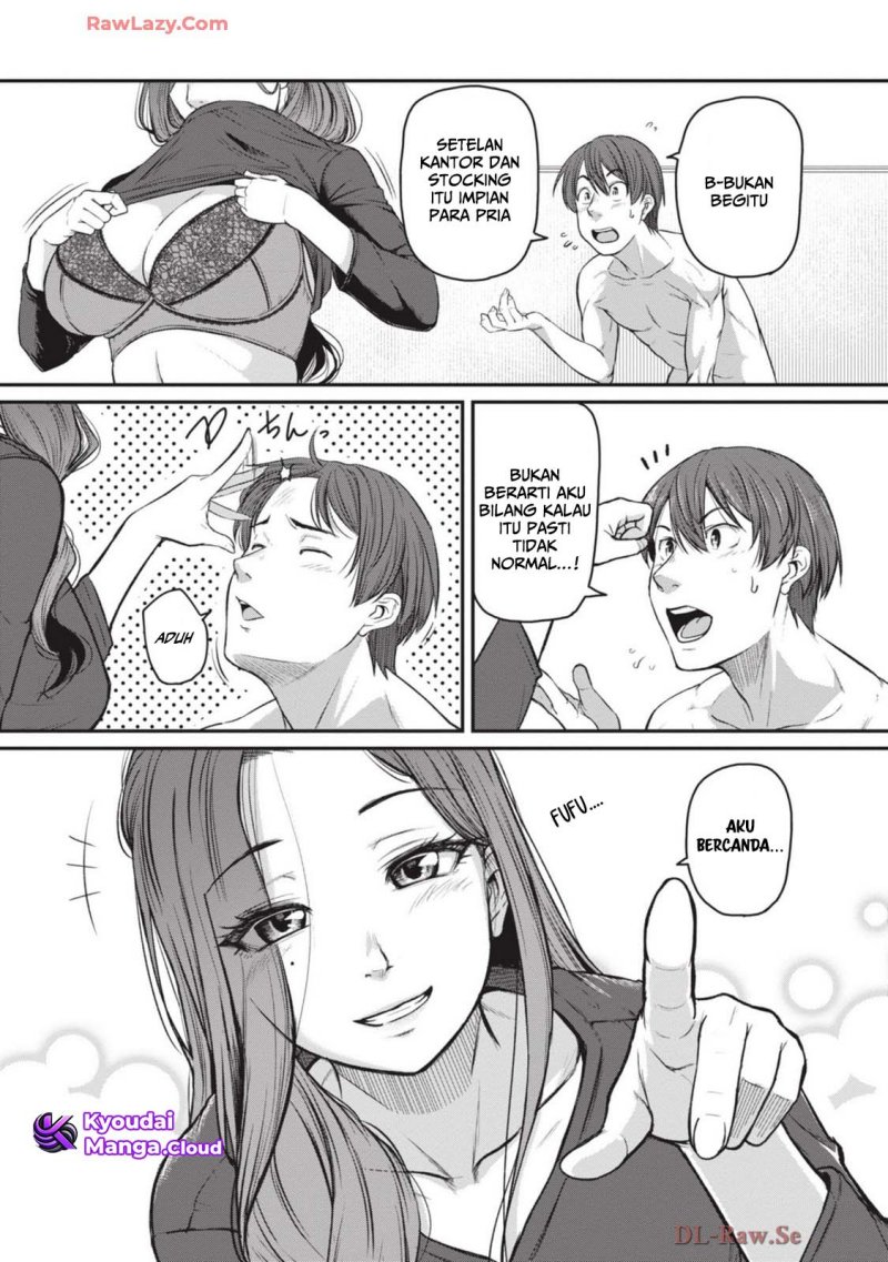 Shigoto Kaeri, Dokushin no Bijin Doushi ni Tanomarete Chapter 09 Gambar 14