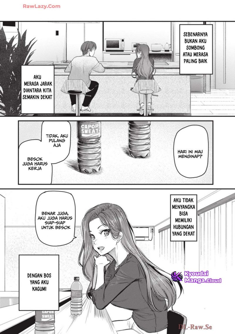 Shigoto Kaeri, Dokushin no Bijin Doushi ni Tanomarete Chapter 09 Gambar 16