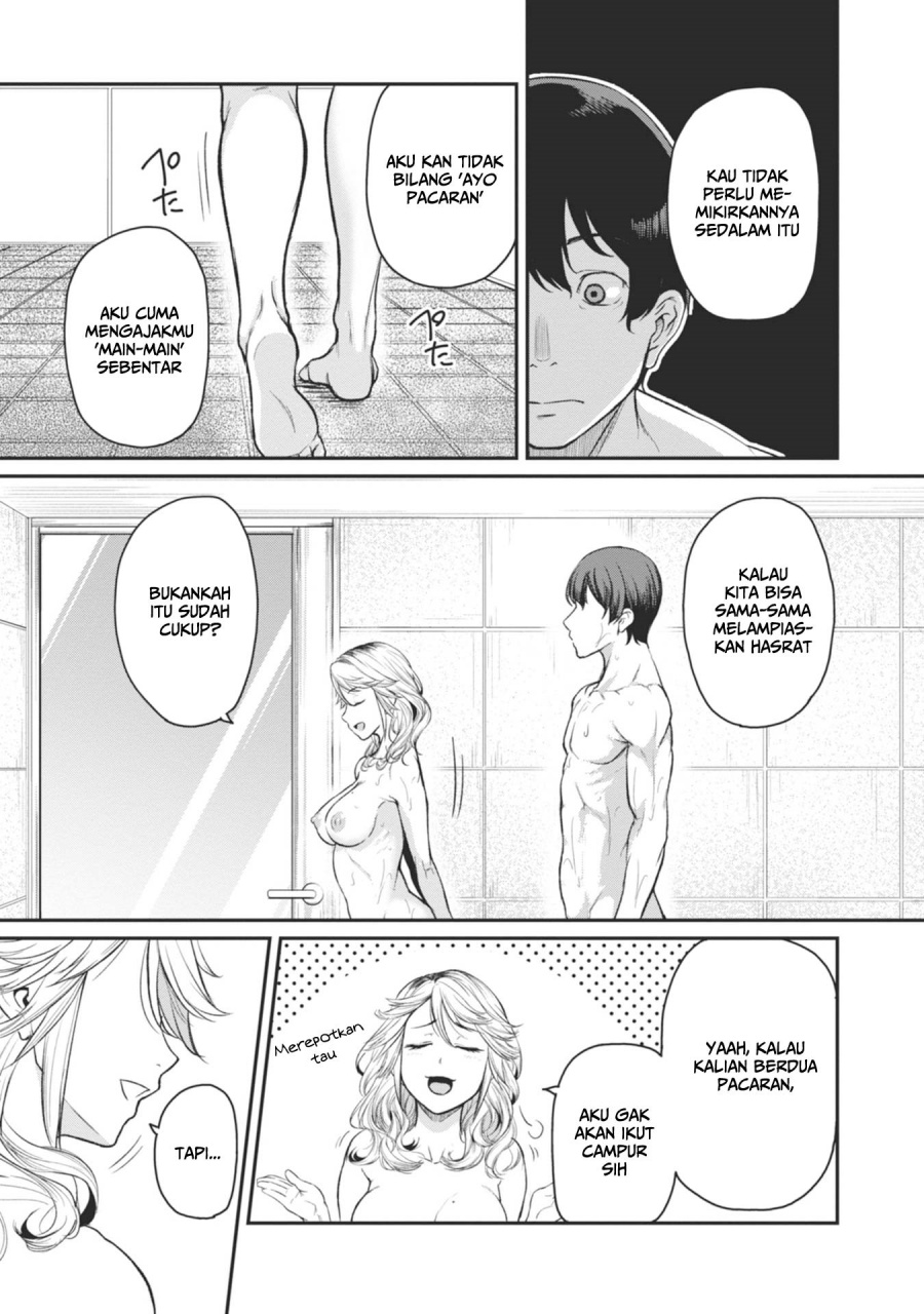 Shigoto Kaeri, Dokushin no Bijin Doushi ni Tanomarete Chapter 17 Gambar 9