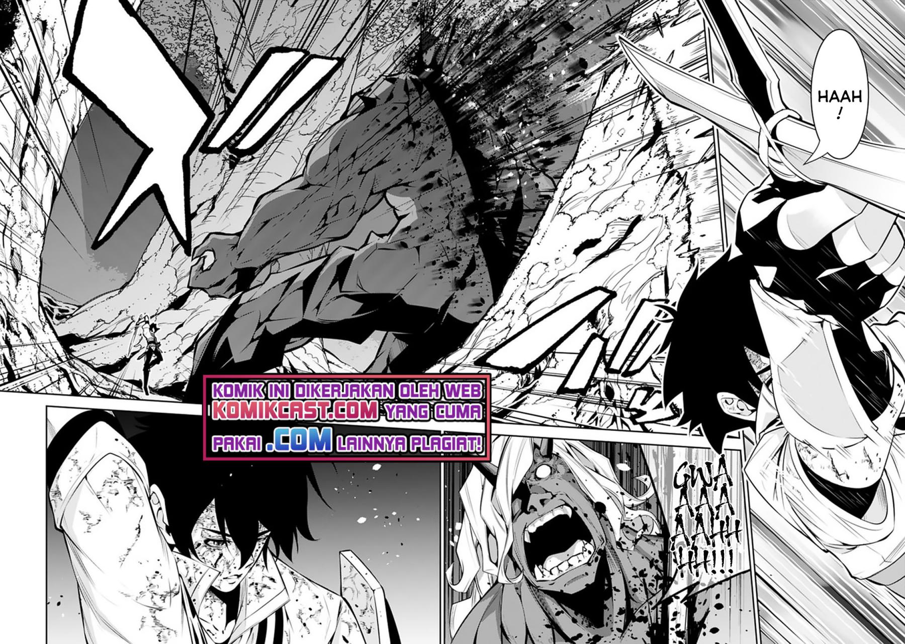 Shijou Saikyou no Mahou Kenshi, F Rank Boukensha ni Tensei Suru ~ Kensei to Matei, 2 Tsu no Zense omotta Otoko no Eiyuutan Chapter 49 Gambar 9