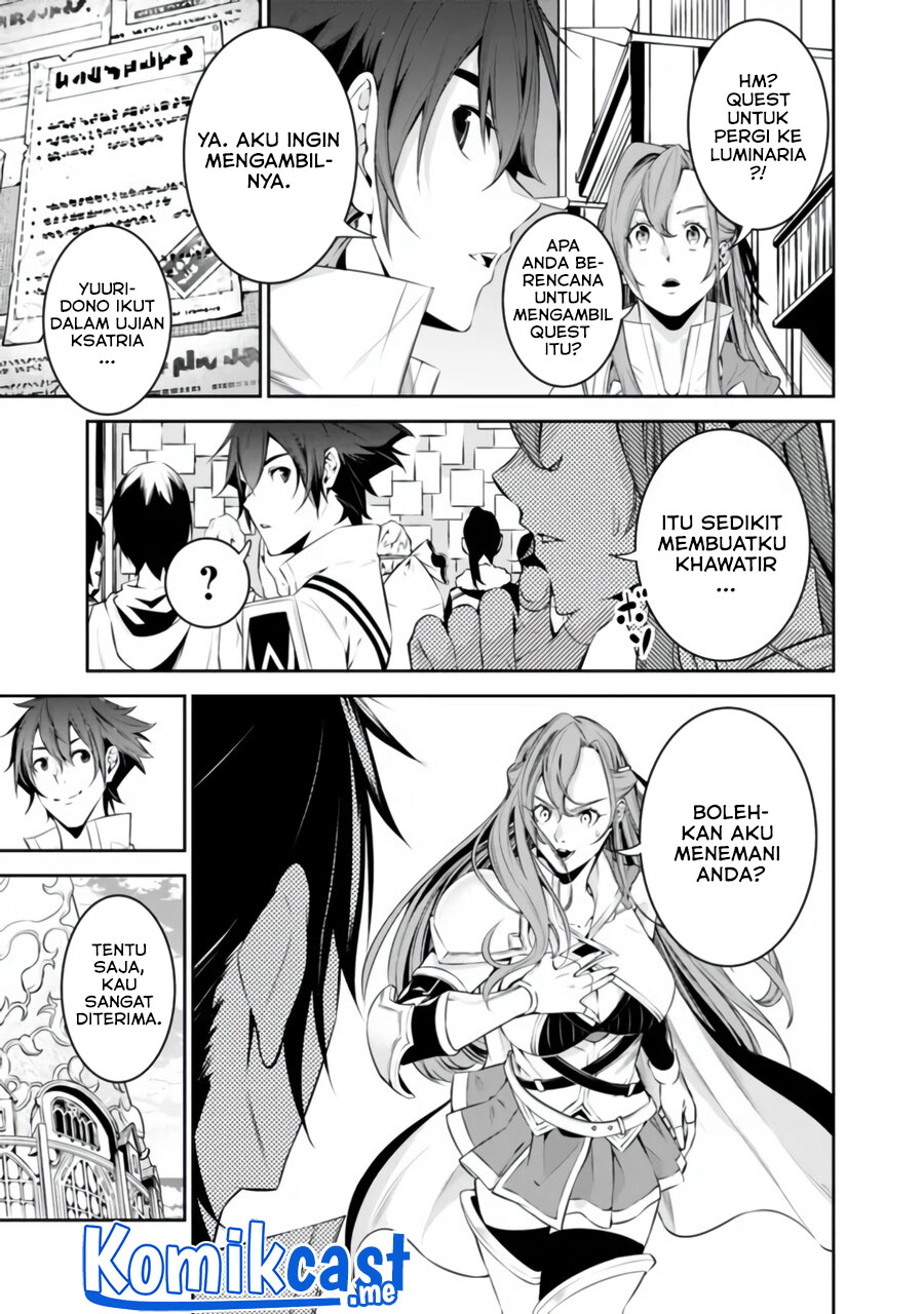 Shijou Saikyou no Mahou Kenshi, F Rank Boukensha ni Tensei Suru ~ Kensei to Matei, 2 Tsu no Zense omotta Otoko no Eiyuutan Chapter 56 Gambar 15