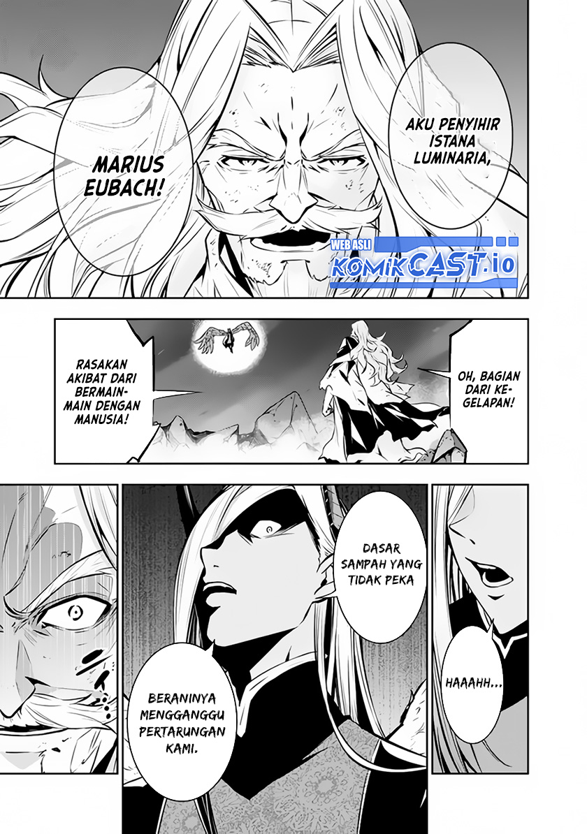 Shijou Saikyou no Mahou Kenshi, F Rank Boukensha ni Tensei Suru ~ Kensei to Matei, 2 Tsu no Zense omotta Otoko no Eiyuutan Chapter 75 Gambar 12