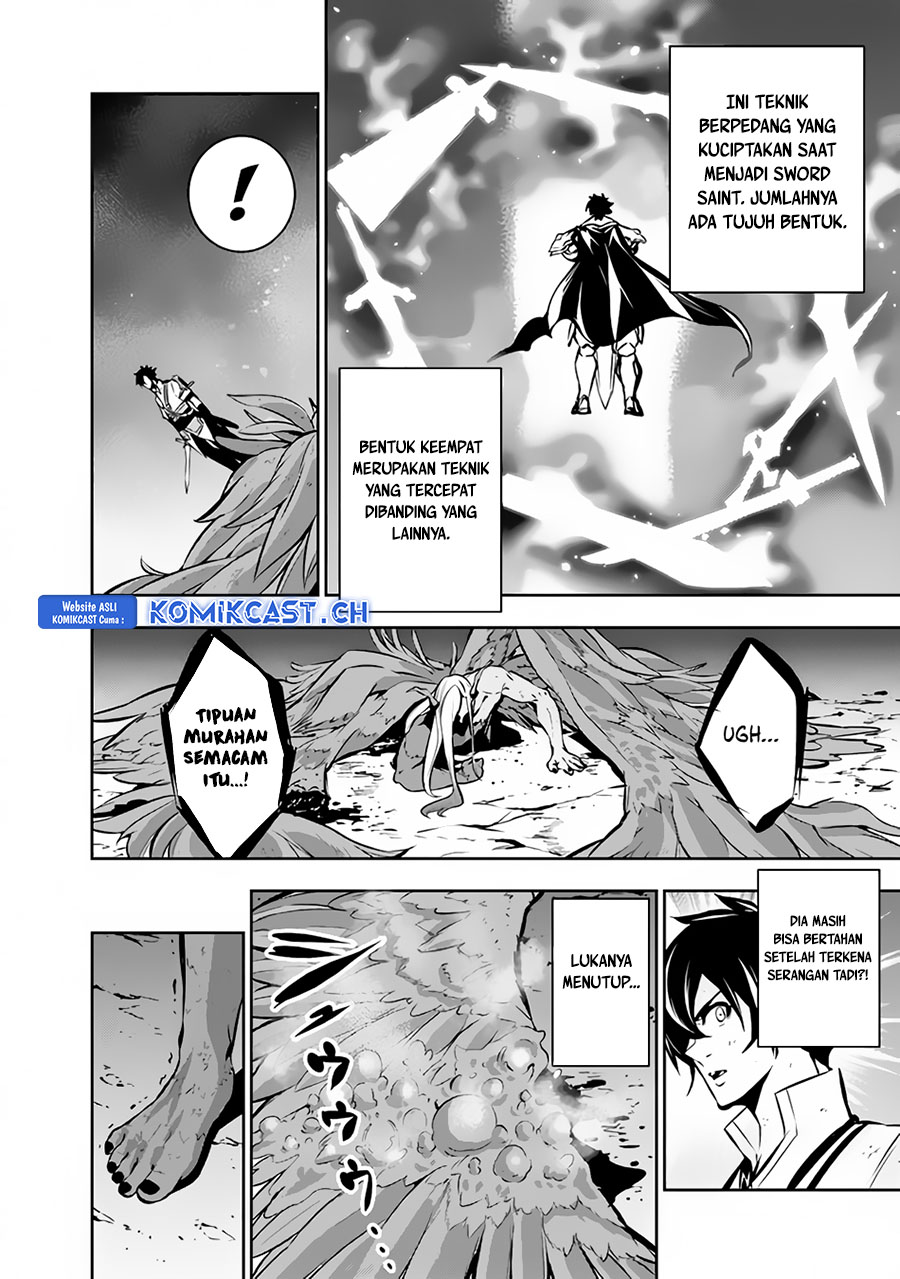 Shijou Saikyou no Mahou Kenshi, F Rank Boukensha ni Tensei Suru ~ Kensei to Matei, 2 Tsu no Zense omotta Otoko no Eiyuutan Chapter 96 Gambar 13