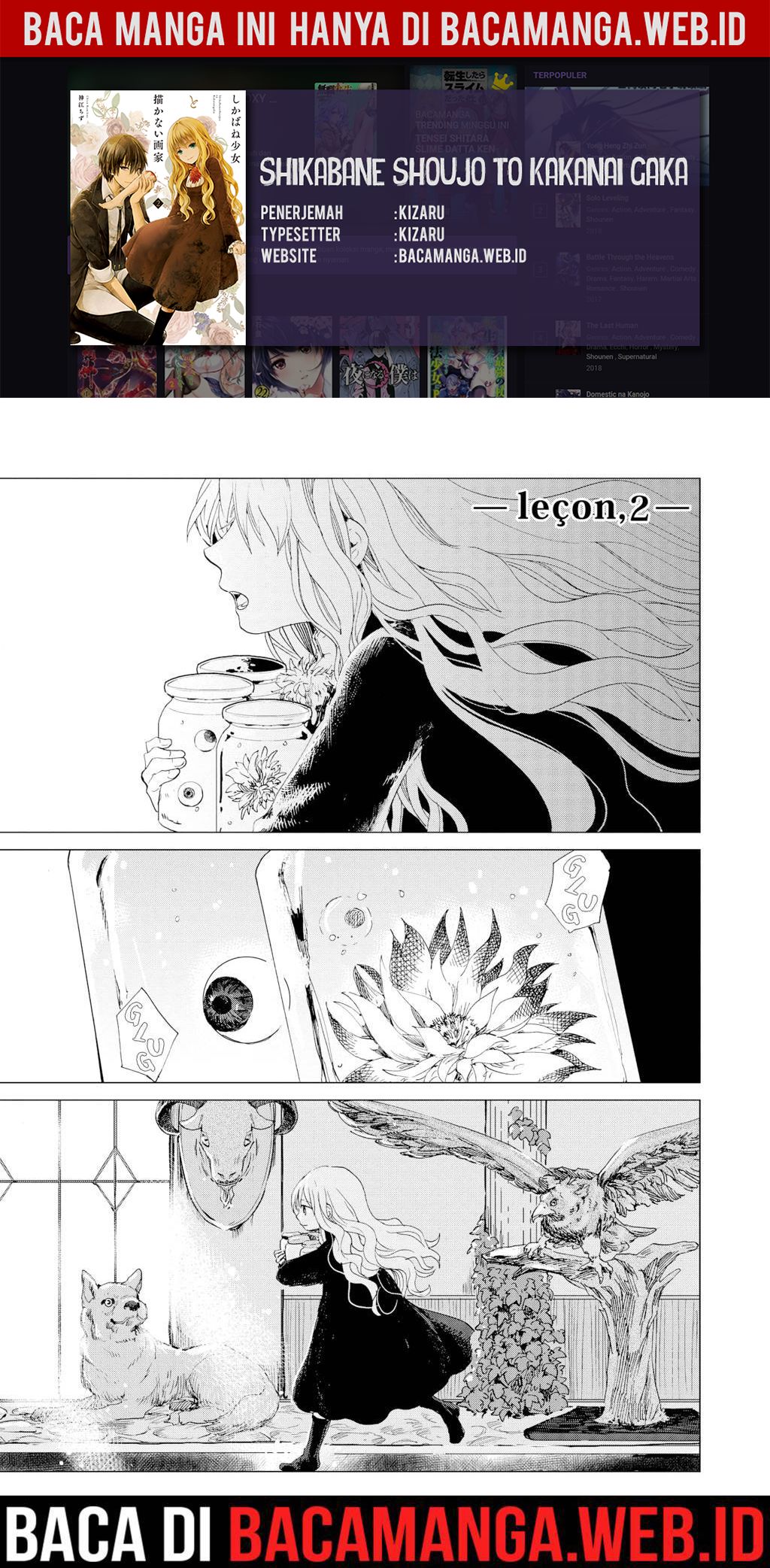 Shikabane Shoujo to Kakanai Gaka Chapter 02 Gambar 1