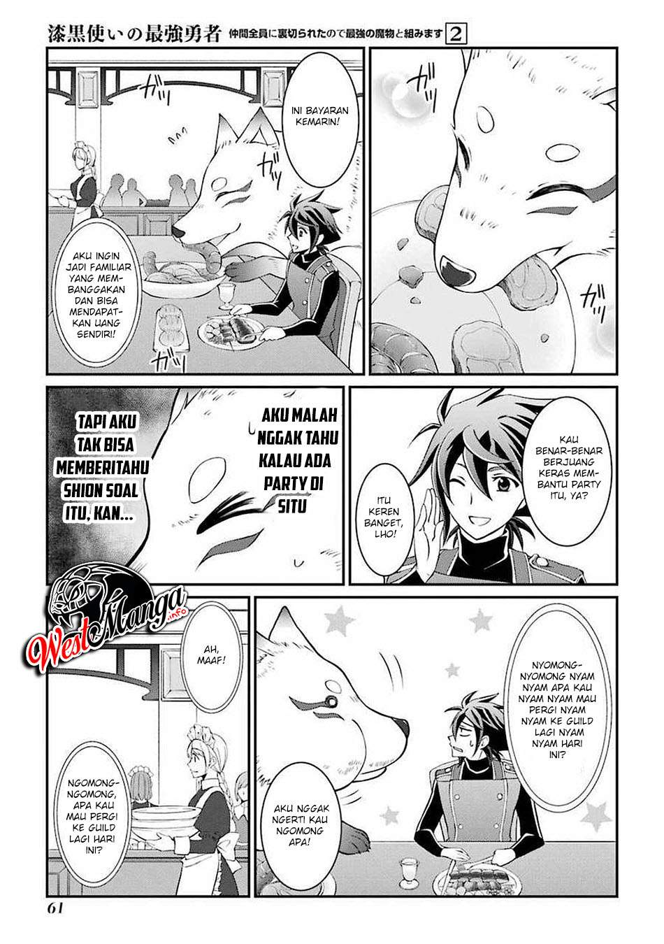Shikkoku Tsukai no Saikyo Yusha Nakama Zen’in ni Uragira Retanode Saikyo no Mamono Chapter 05 Gambar 10