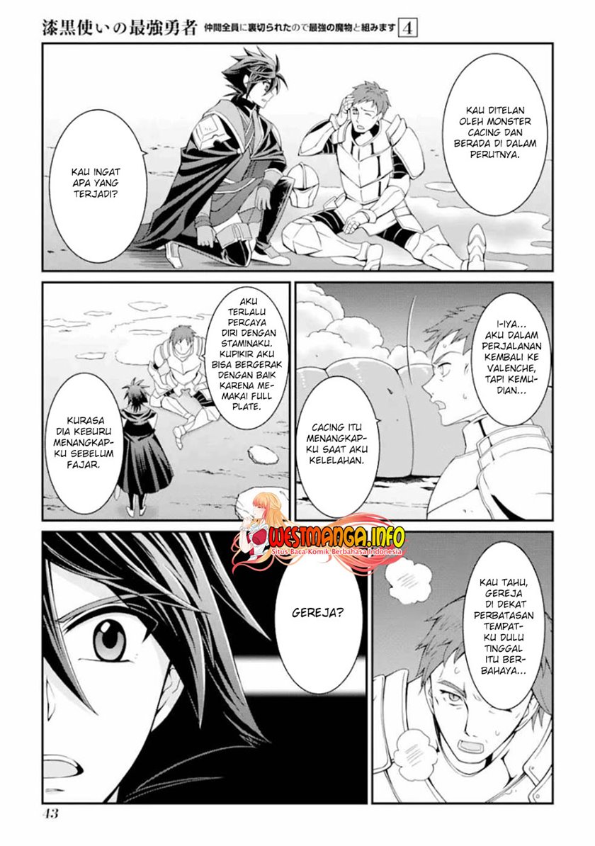 Shikkoku Tsukai no Saikyo Yusha Nakama Zen’in ni Uragira Retanode Saikyo no Mamono Chapter 15 Gambar 12