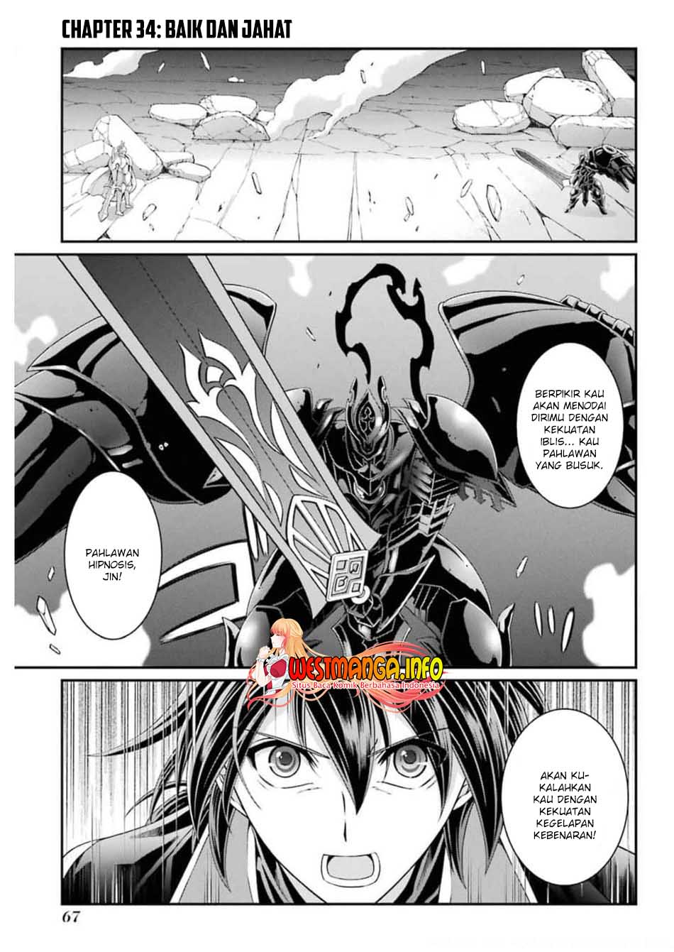 Shikkoku Tsukai no Saikyo Yusha Nakama Zen’in ni Uragira Retanode Saikyo no Mamono Chapter 34 Gambar 4