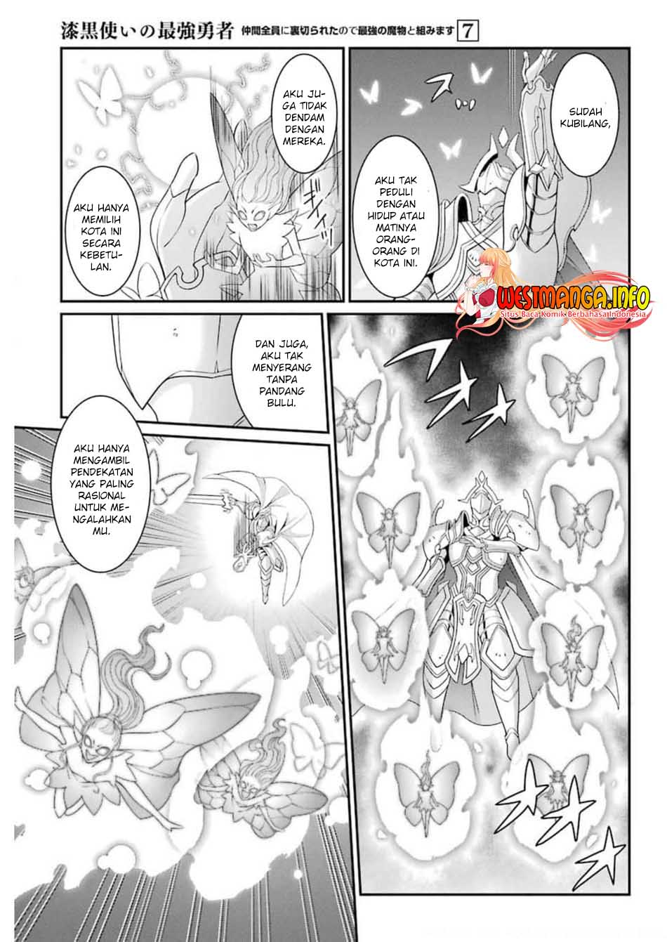Shikkoku Tsukai no Saikyo Yusha Nakama Zen’in ni Uragira Retanode Saikyo no Mamono Chapter 34 Gambar 27