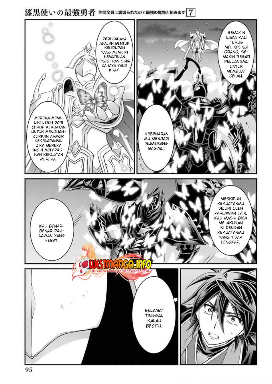 Shikkoku Tsukai no Saikyo Yusha Nakama Zen’in ni Uragira Retanode Saikyo no Mamono Chapter 34 Gambar 33