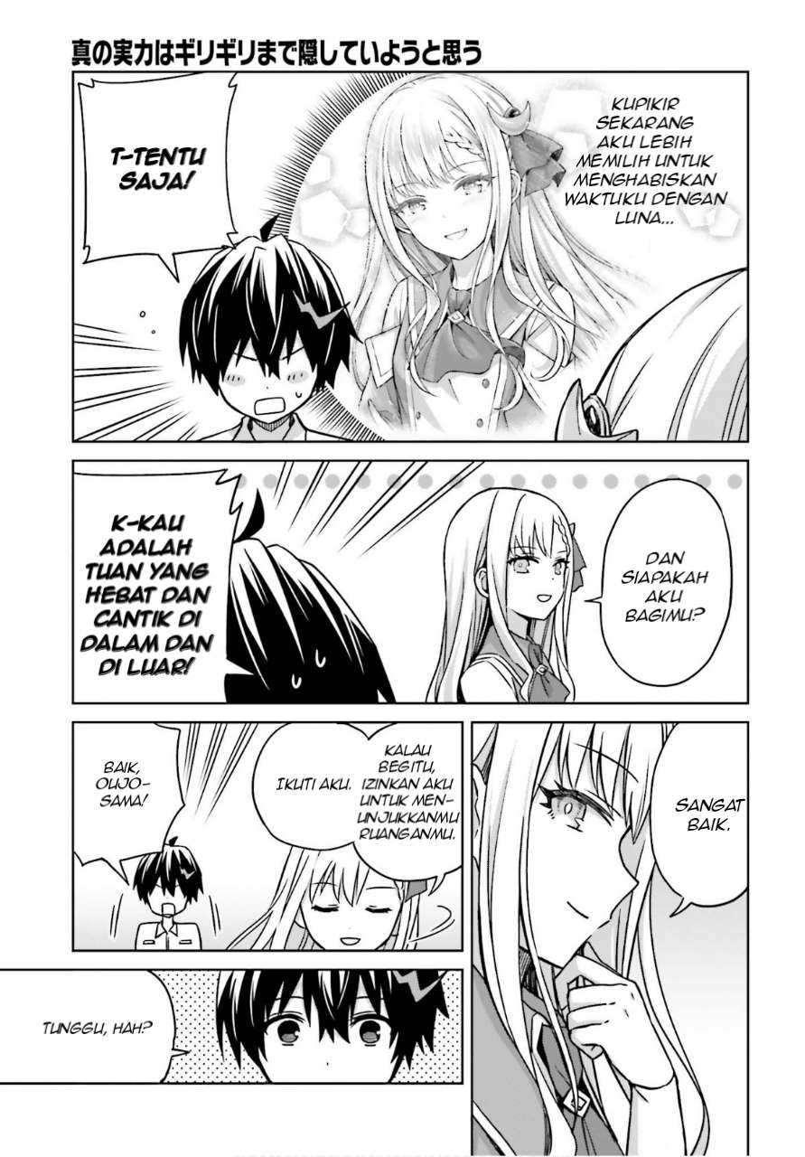Shin no Jitsuryoku wa Girigiri made Kakushite Iyou to Omou Chapter 05 Gambar 37