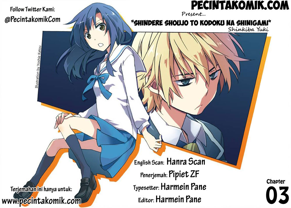 Shindere Shoujo to Kodoku na Shinigami Chapter 03 Gambar 1