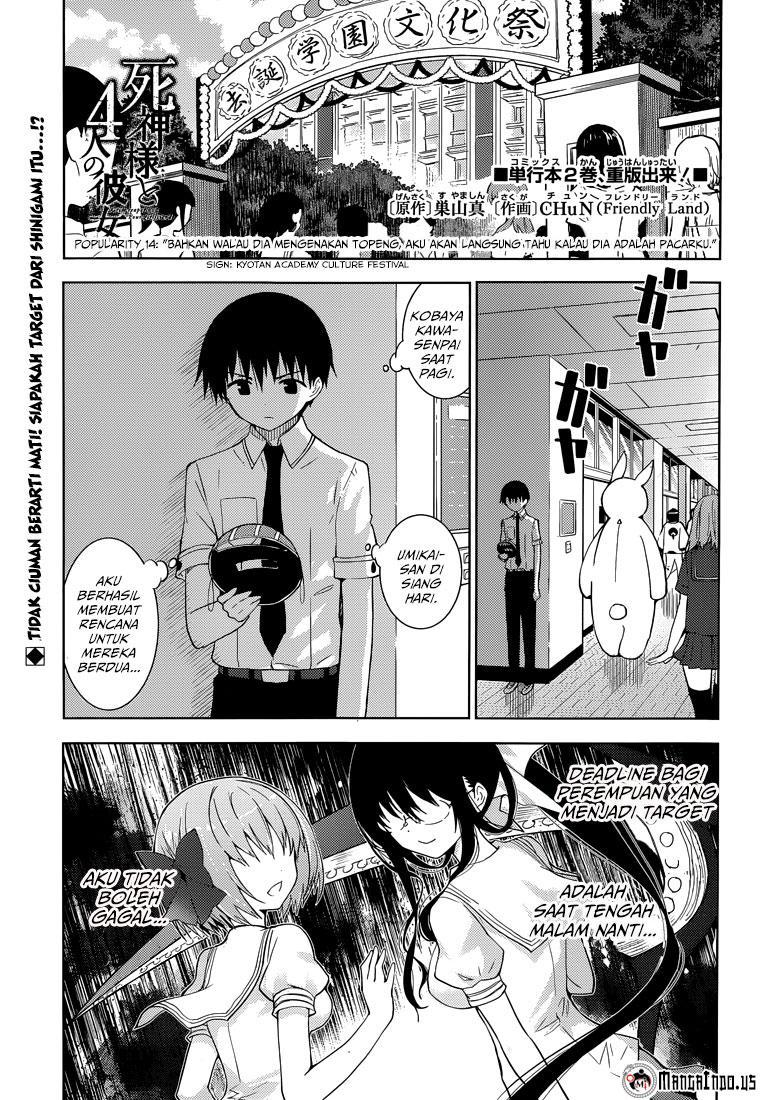 Shinigami Sama To 4 Nin No Kanojo Chapter 14 Gambar 2