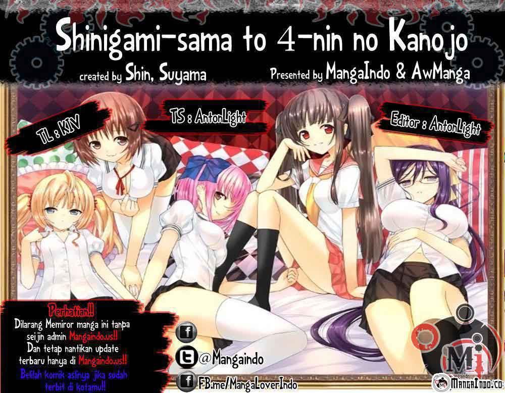 Shinigami Sama To 4 Nin No Kanojo Chapter 16 Gambar 1