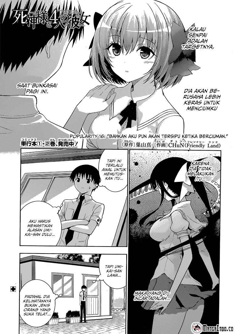 Shinigami Sama To 4 Nin No Kanojo Chapter 16 Gambar 2