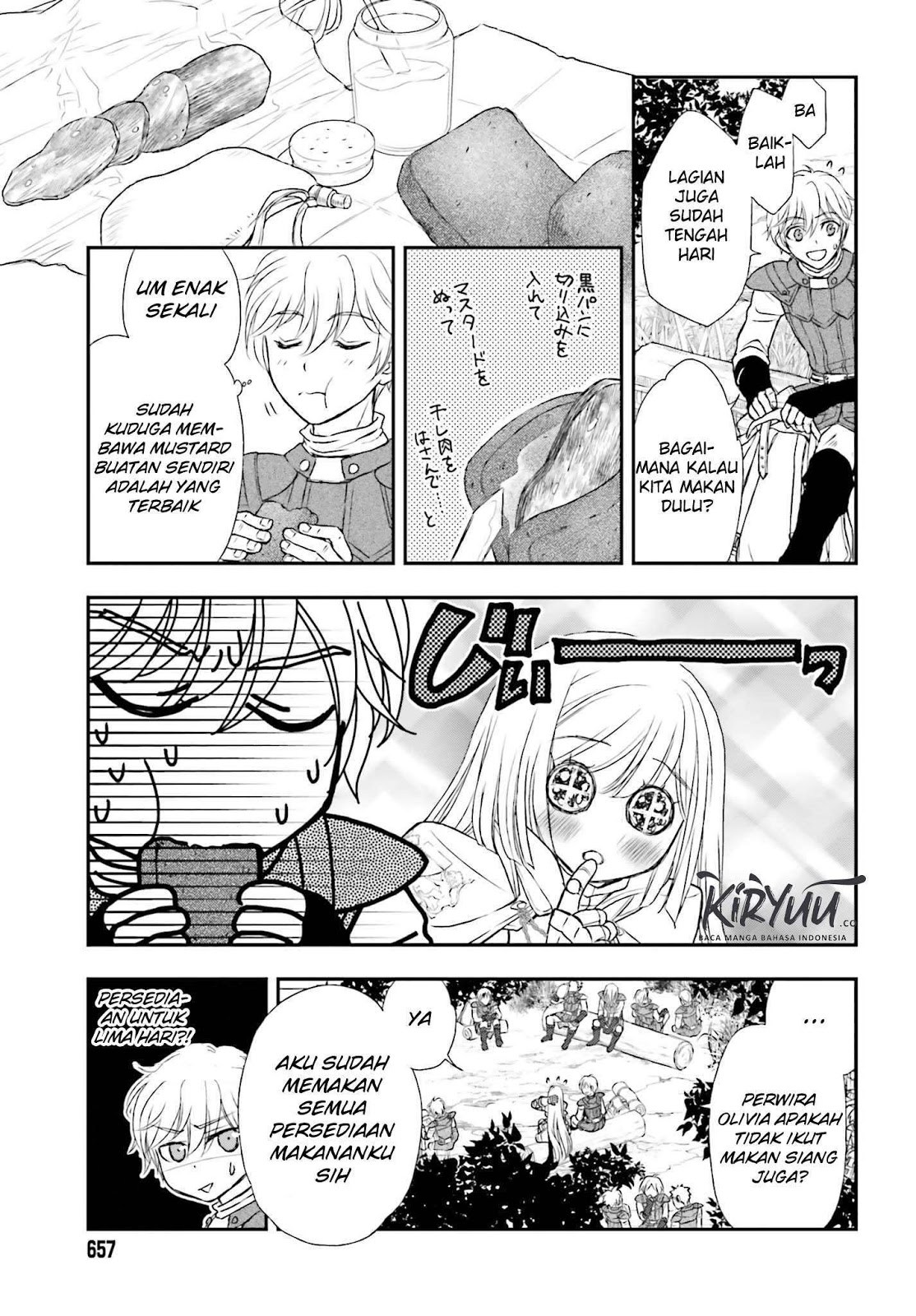 Shinigami ni Sodaterareta Shoujo wa Shikkoku no Tsurugi wo Mune ni Idaku Chapter 04 Gambar 6