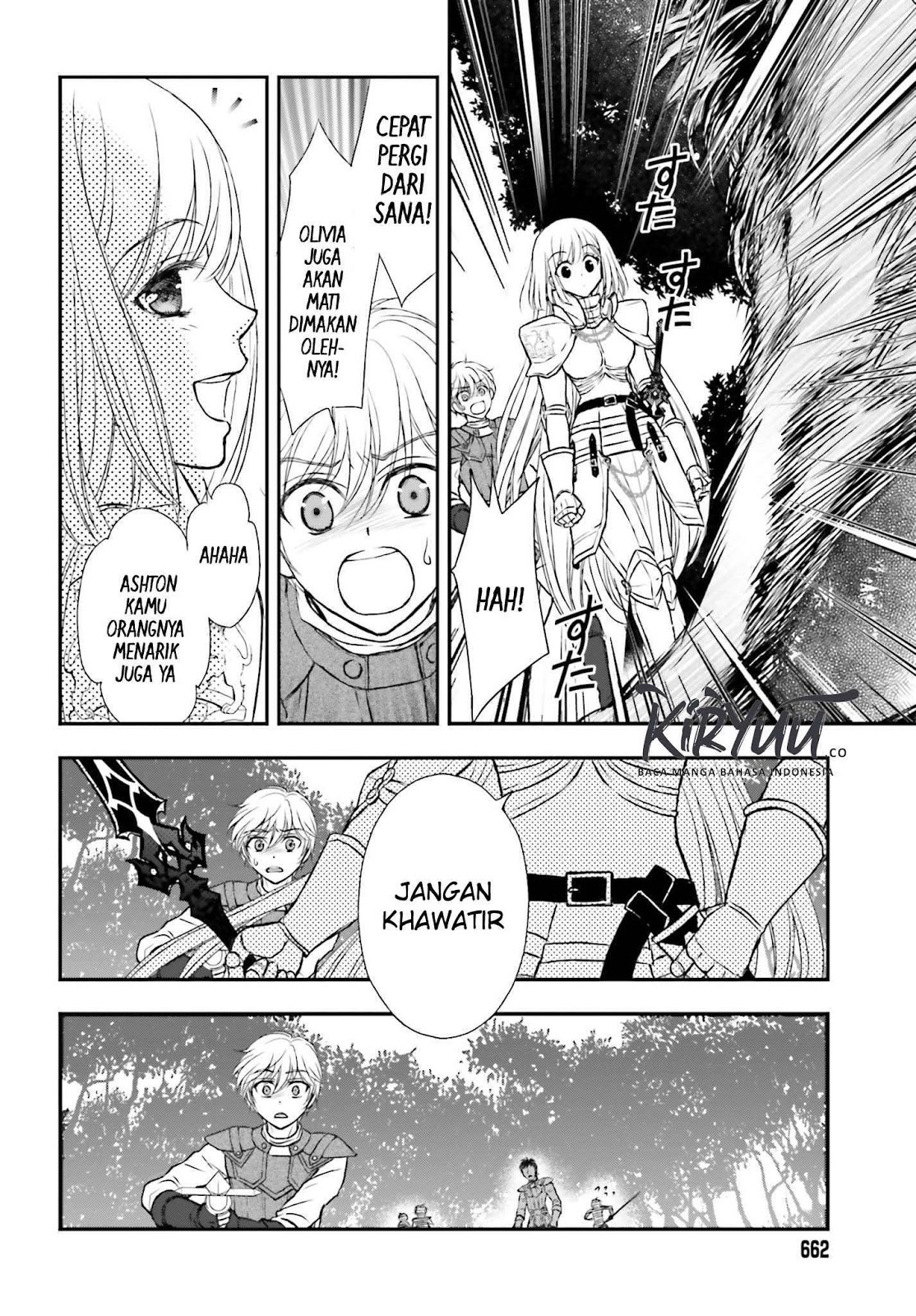 Shinigami ni Sodaterareta Shoujo wa Shikkoku no Tsurugi wo Mune ni Idaku Chapter 04 Gambar 11