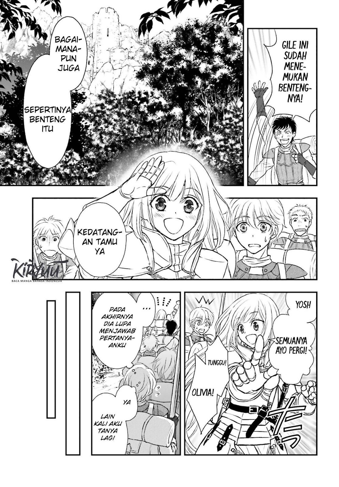 Shinigami ni Sodaterareta Shoujo wa Shikkoku no Tsurugi wo Mune ni Idaku Chapter 04 Gambar 18