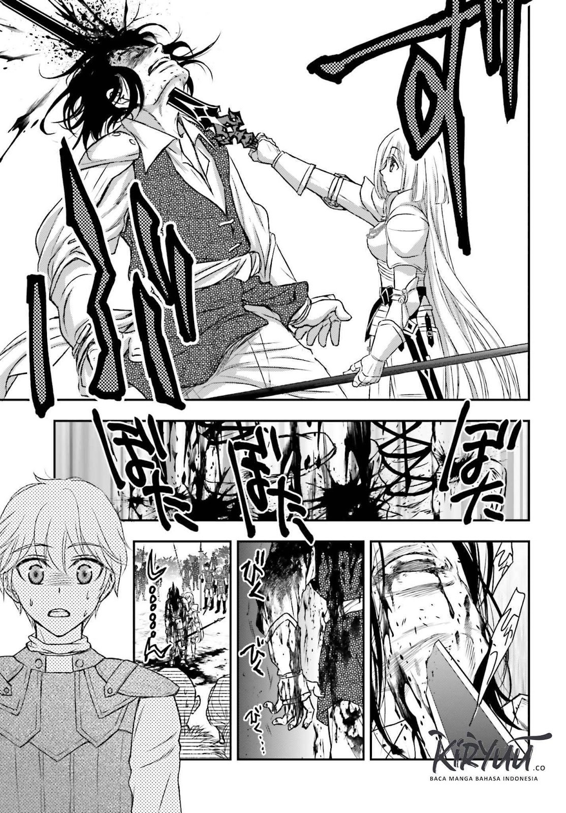 Shinigami ni Sodaterareta Shoujo wa Shikkoku no Tsurugi wo Mune ni Idaku Chapter 04 Gambar 28