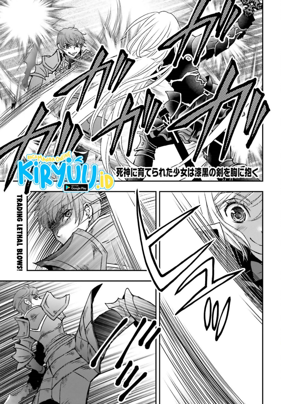 Shinigami ni Sodaterareta Shoujo wa Shikkoku no Tsurugi wo Mune ni Idaku Chapter 38 Gambar 2