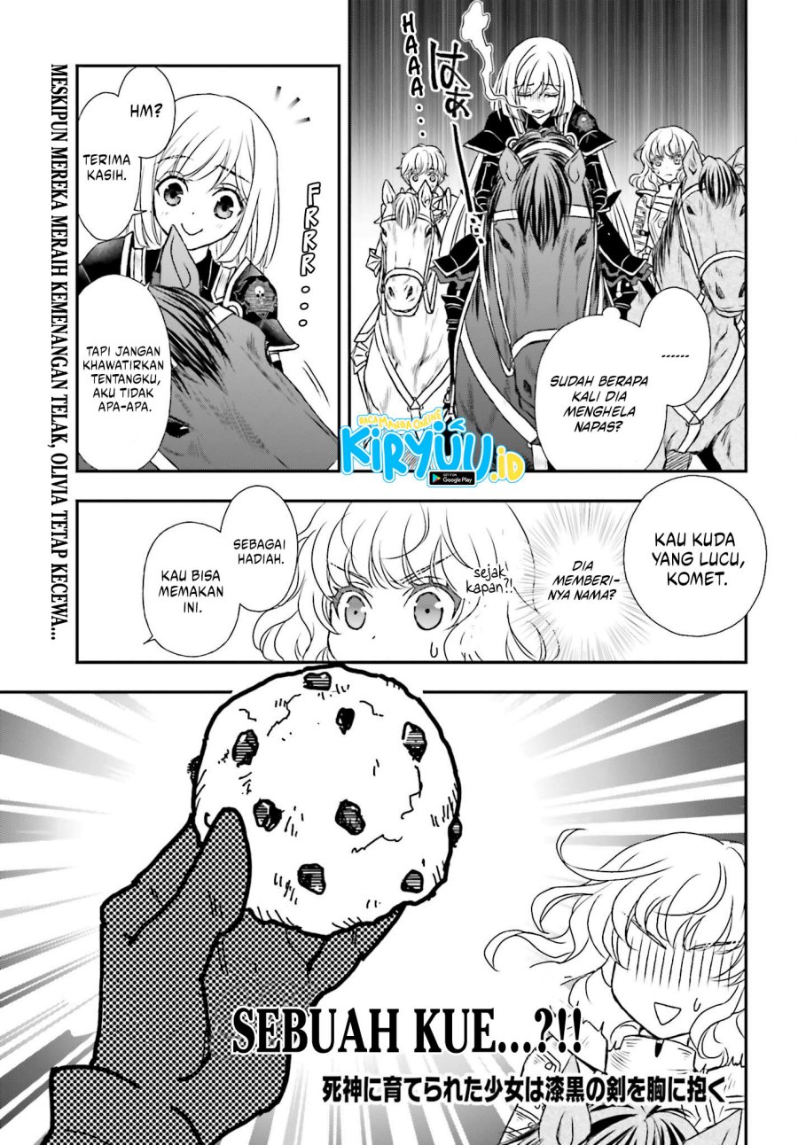 Shinigami ni Sodaterareta Shoujo wa Shikkoku no Tsurugi wo Mune ni Idaku Chapter 40 Gambar 2