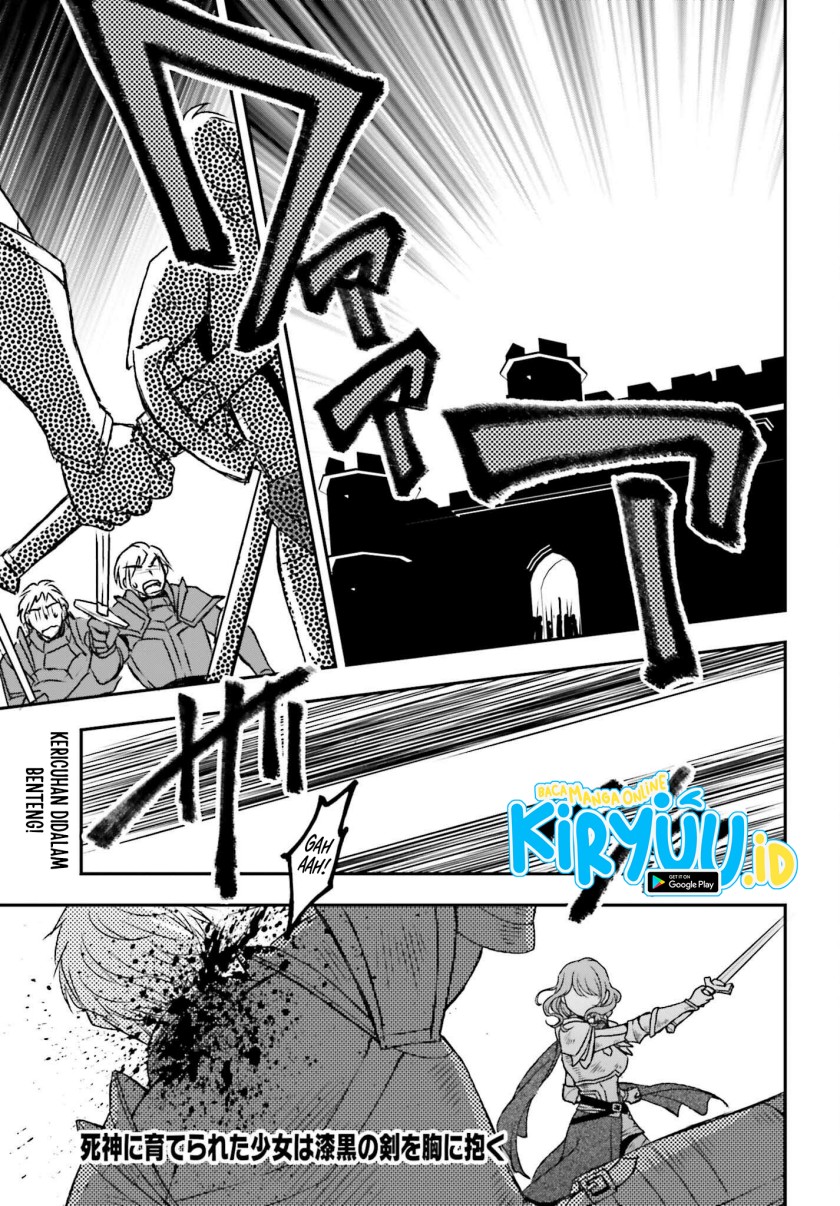 Shinigami ni Sodaterareta Shoujo wa Shikkoku no Tsurugi wo Mune ni Idaku Chapter 44 Gambar 2