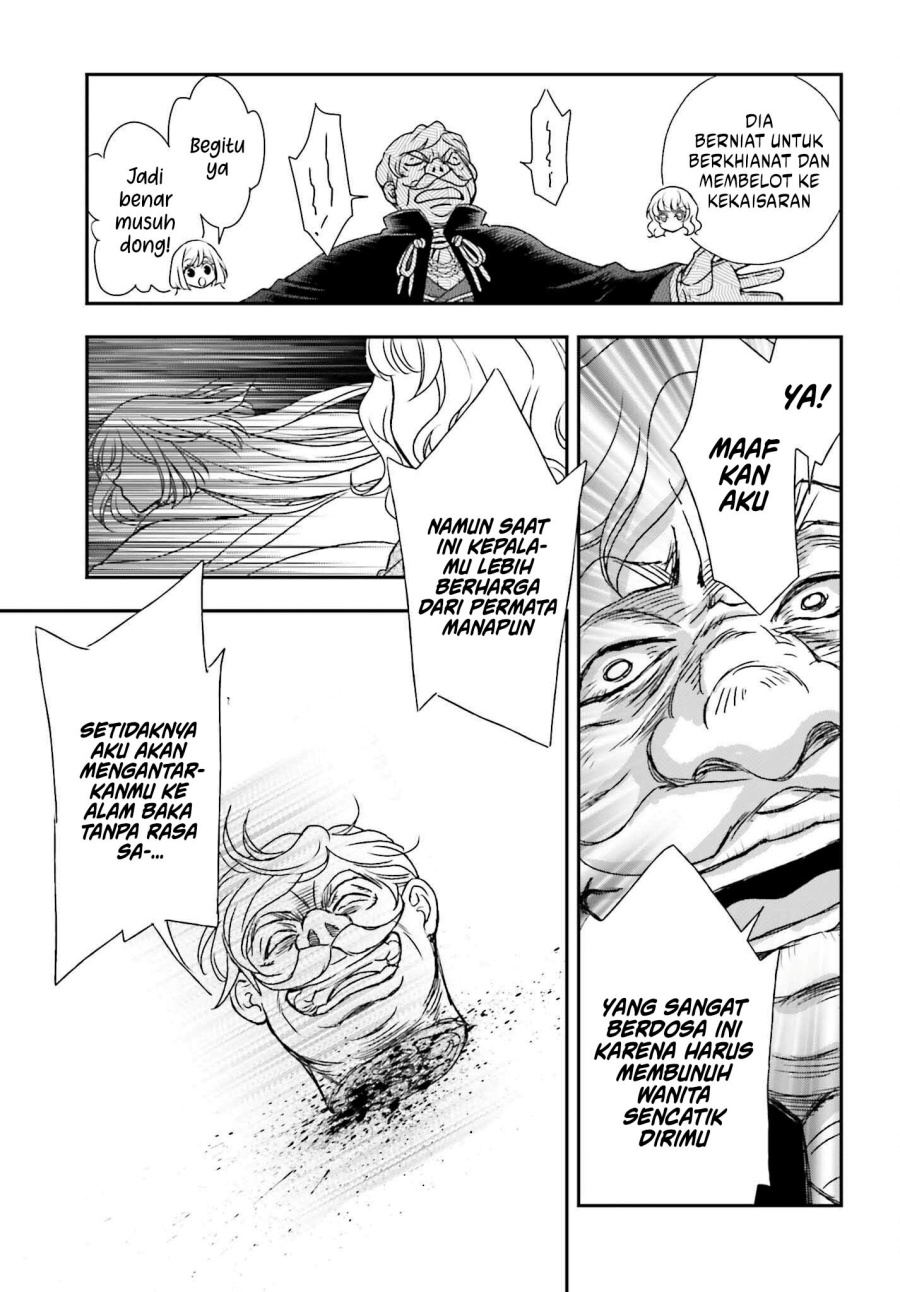 Shinigami ni Sodaterareta Shoujo wa Shikkoku no Tsurugi wo Mune ni Idaku Chapter 49 Gambar 24