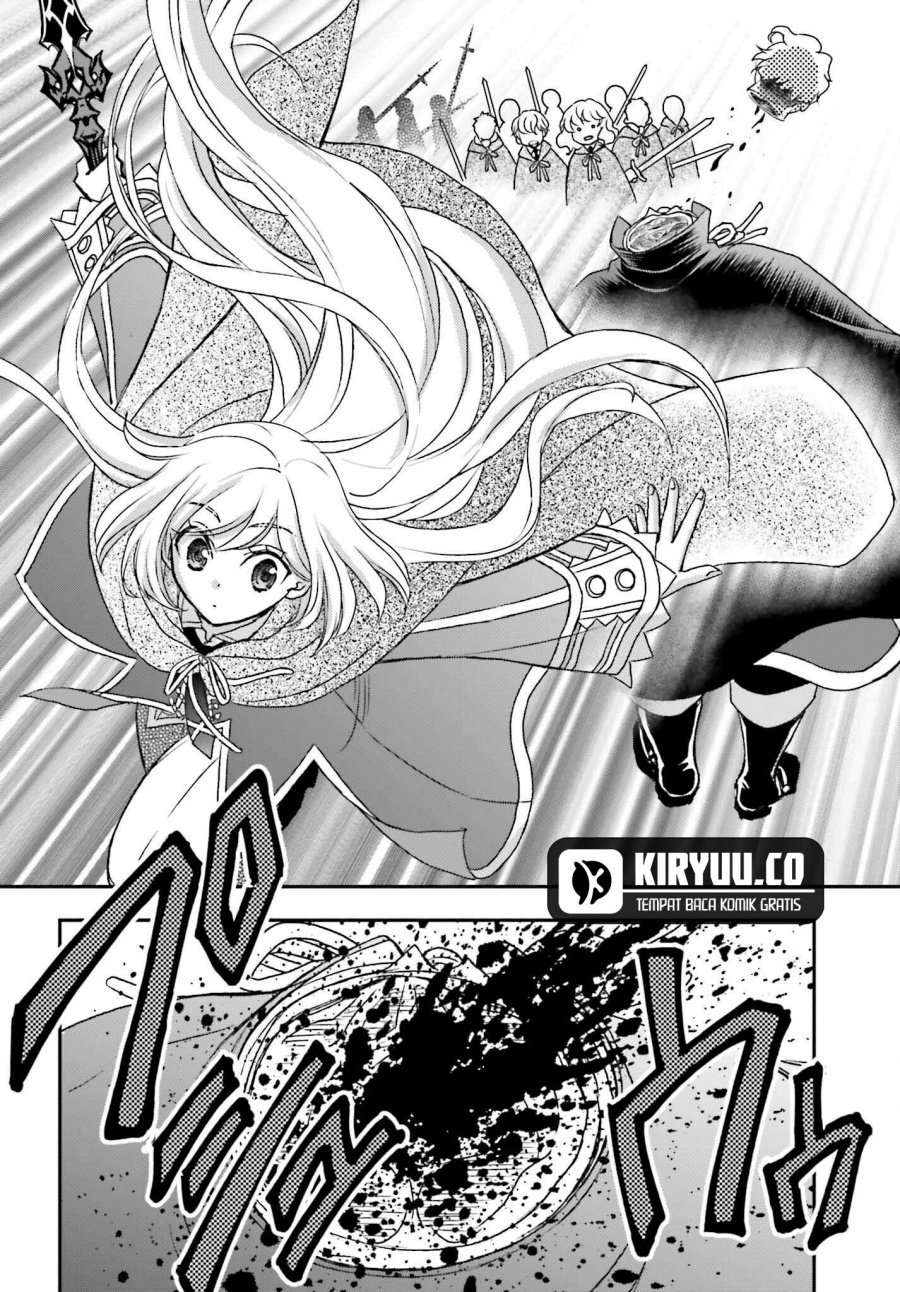 Shinigami ni Sodaterareta Shoujo wa Shikkoku no Tsurugi wo Mune ni Idaku Chapter 49 Gambar 25