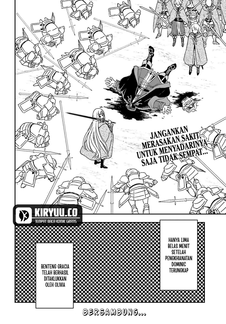 Shinigami ni Sodaterareta Shoujo wa Shikkoku no Tsurugi wo Mune ni Idaku Chapter 49 Gambar 27