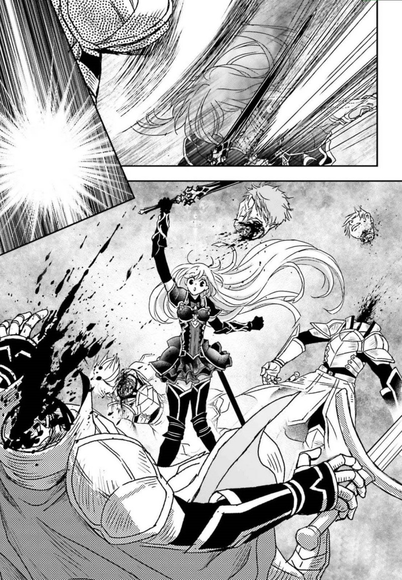 Shinigami ni Sodaterareta Shoujo wa Shikkoku no Tsurugi wo Mune ni Idaku Chapter 53 Gambar 16