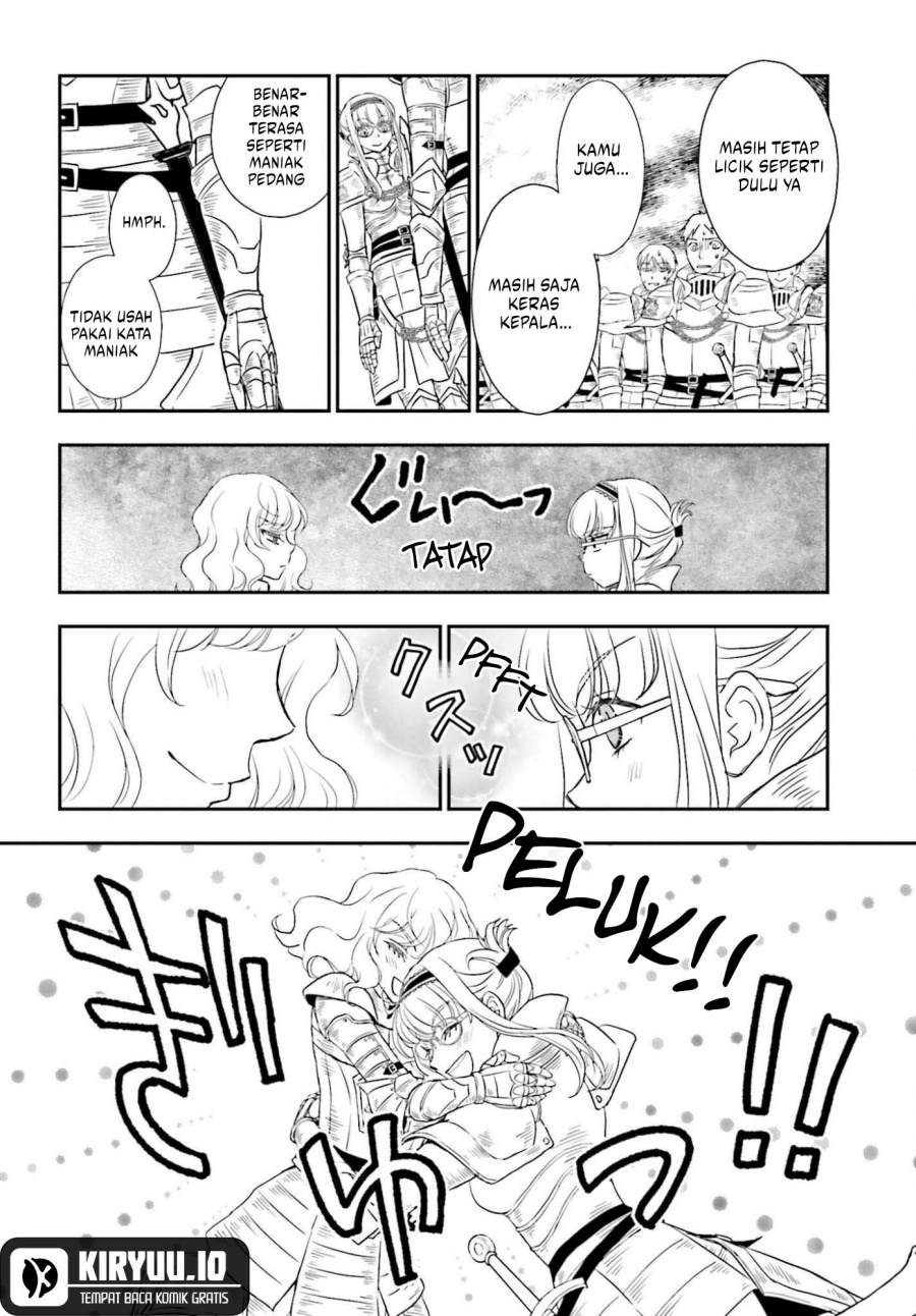 Shinigami ni Sodaterareta Shoujo wa Shikkoku no Tsurugi wo Mune ni Idaku Chapter 55 Gambar 4