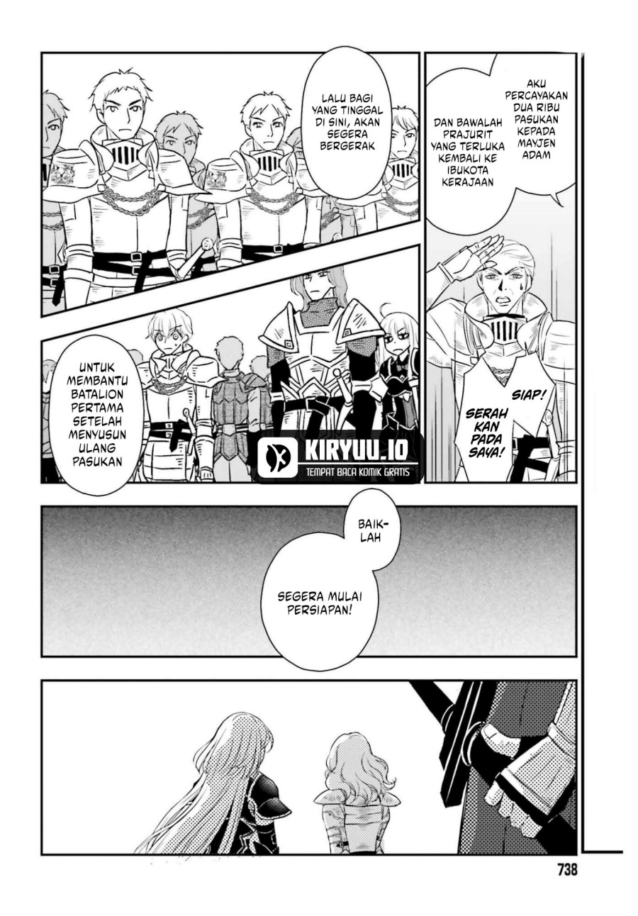 Shinigami ni Sodaterareta Shoujo wa Shikkoku no Tsurugi wo Mune ni Idaku Chapter 55 Gambar 20