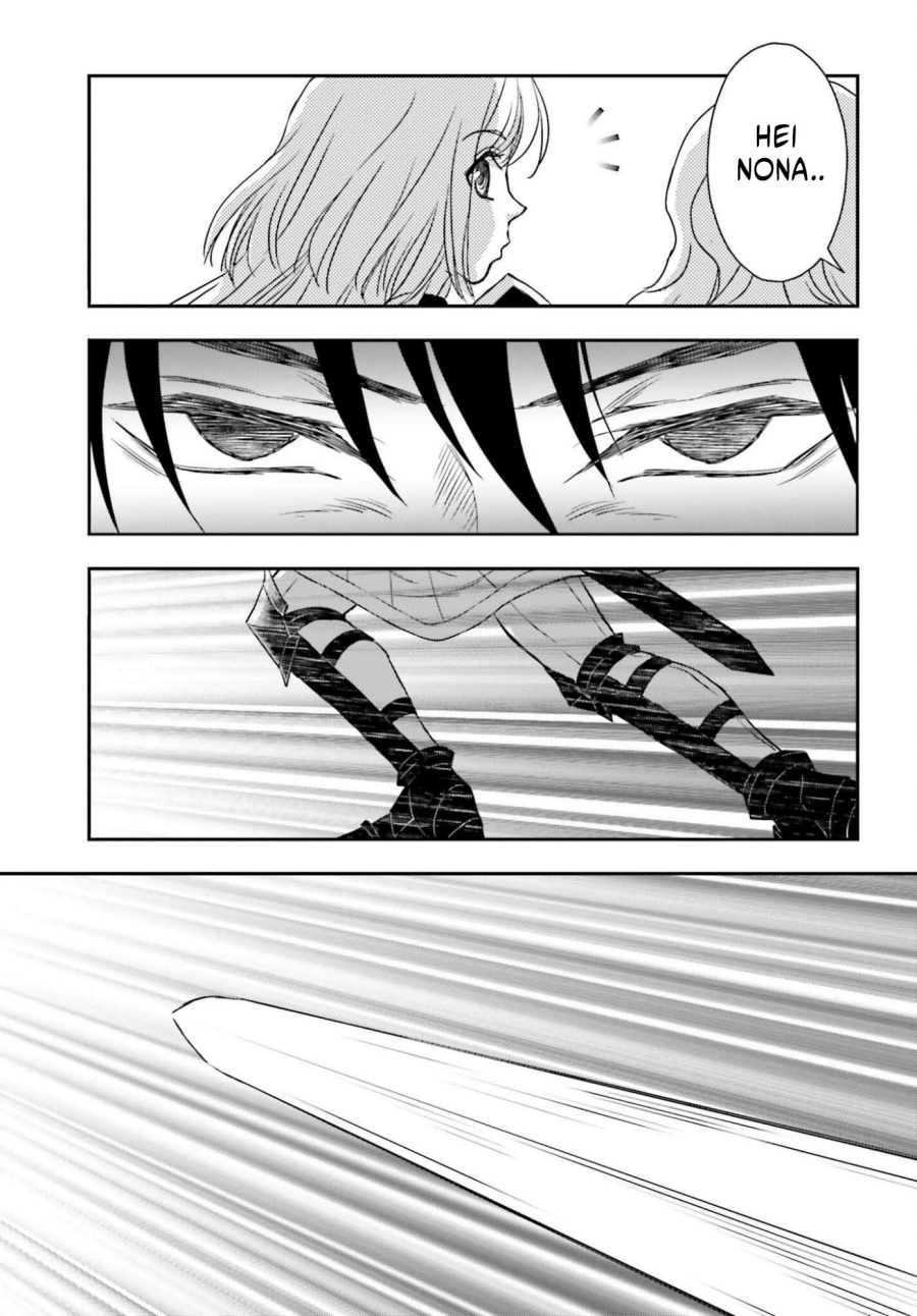 Shinigami ni Sodaterareta Shoujo wa Shikkoku no Tsurugi wo Mune ni Idaku Chapter 55 Gambar 21