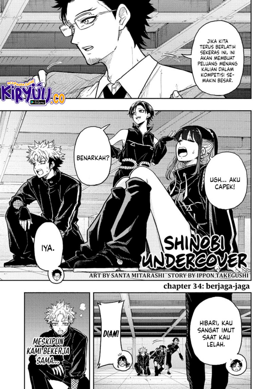 Shinobi Undercover Chapter 34 Gambar 2