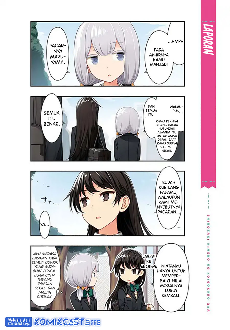 Shinozaki Himeno’s Love Q&A Chapter 03 Gambar 4