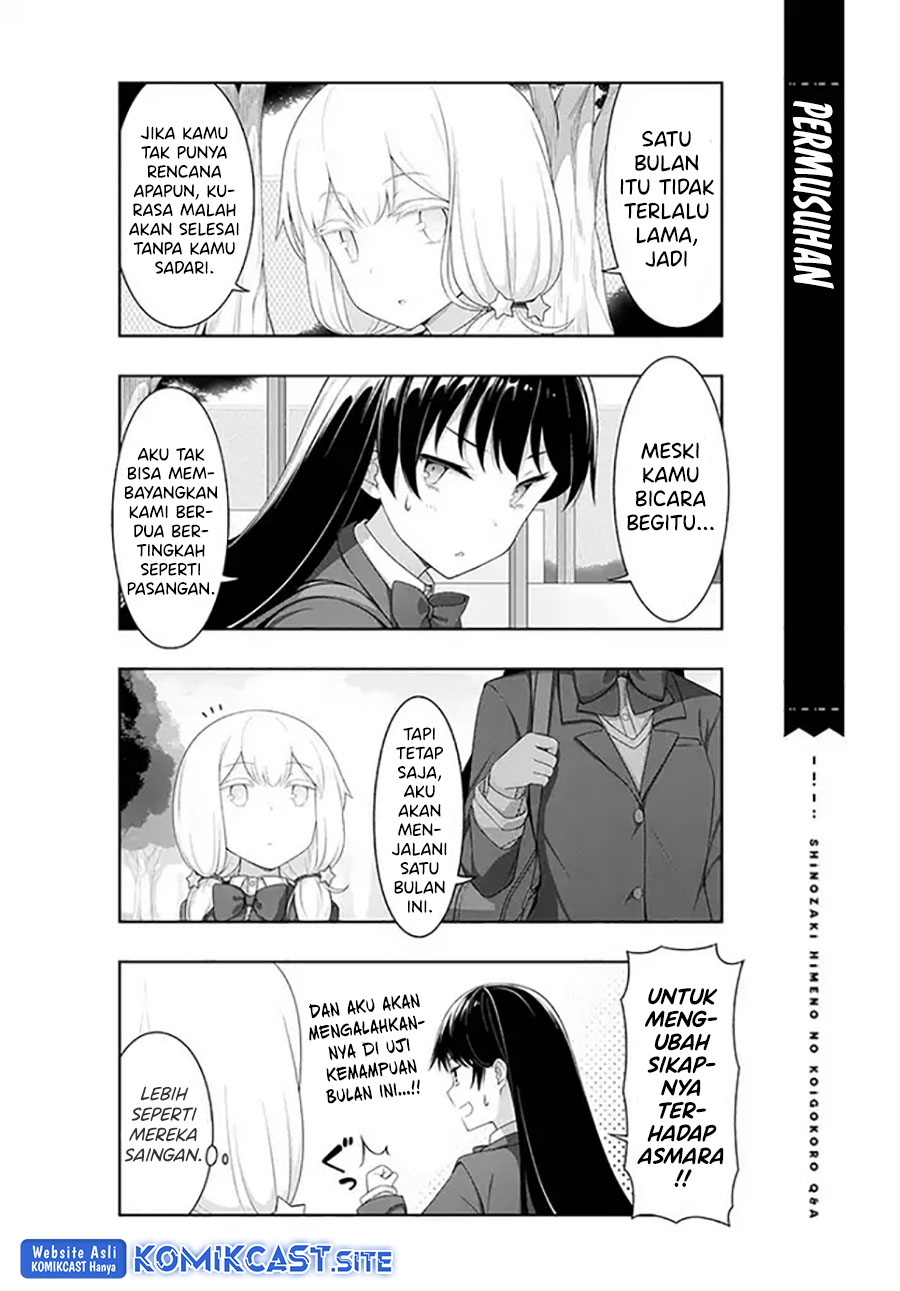 Shinozaki Himeno’s Love Q&A Chapter 03 Gambar 8