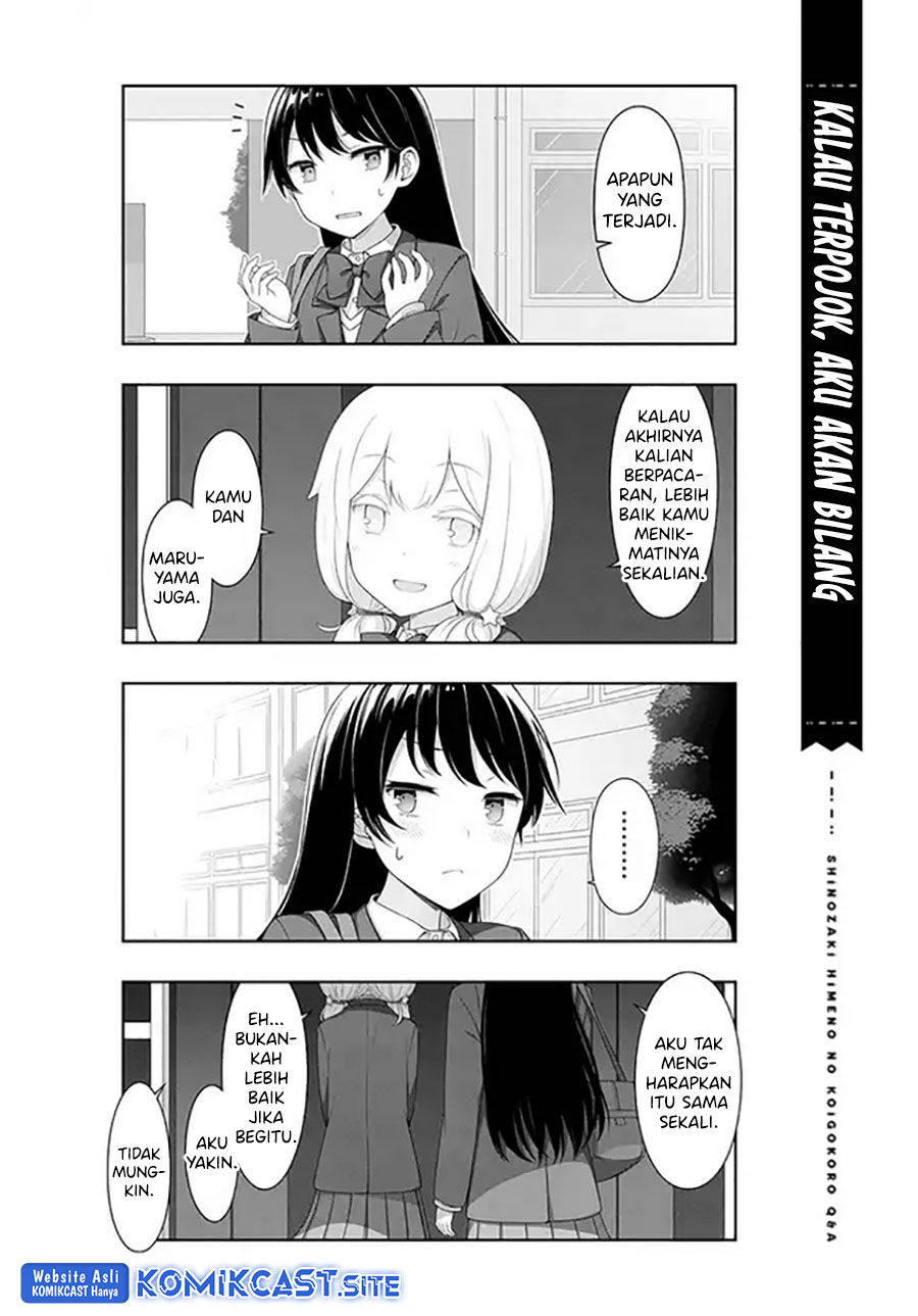 Shinozaki Himeno’s Love Q&A Chapter 03 Gambar 9