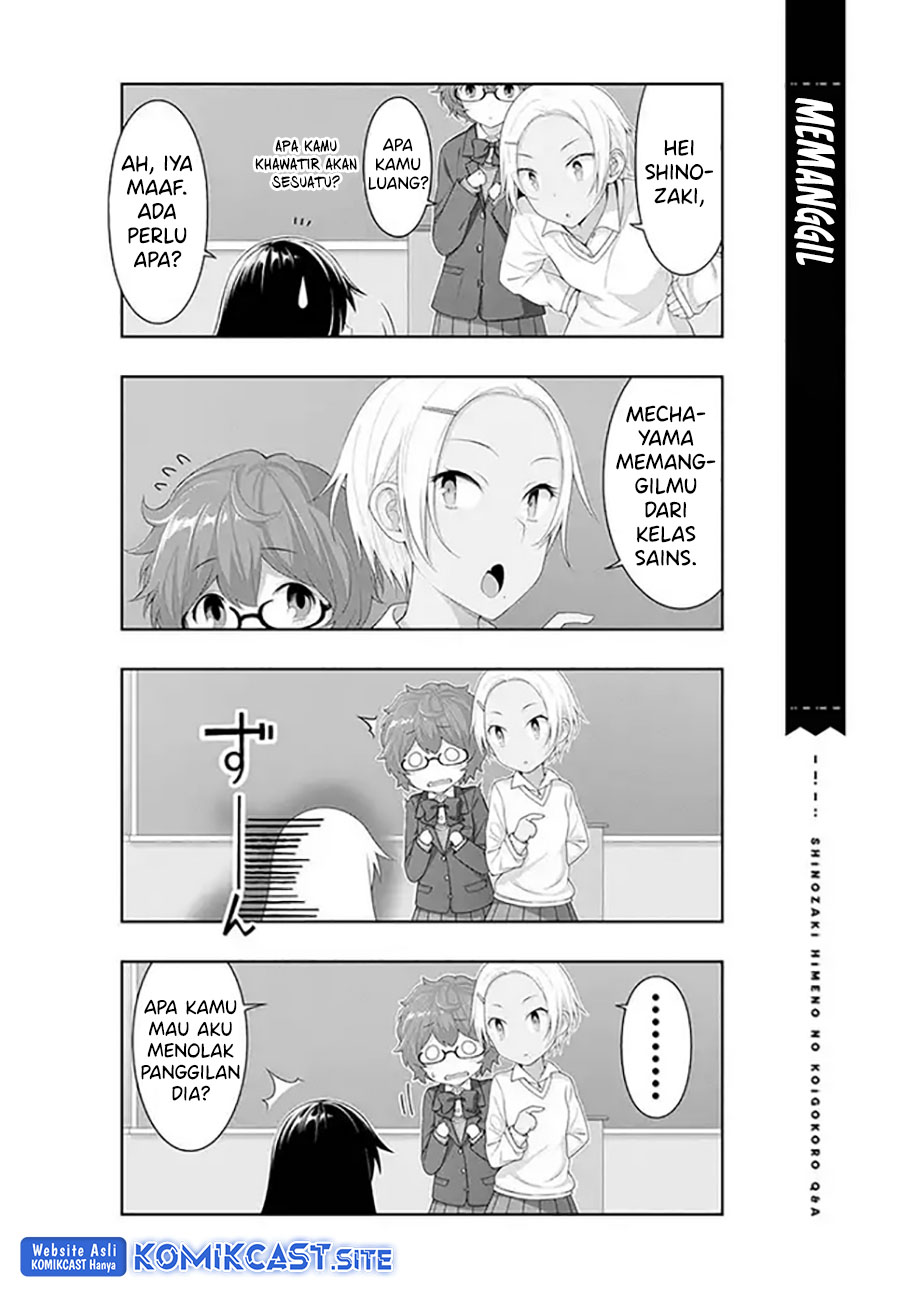 Shinozaki Himeno’s Love Q&A Chapter 03 Gambar 11