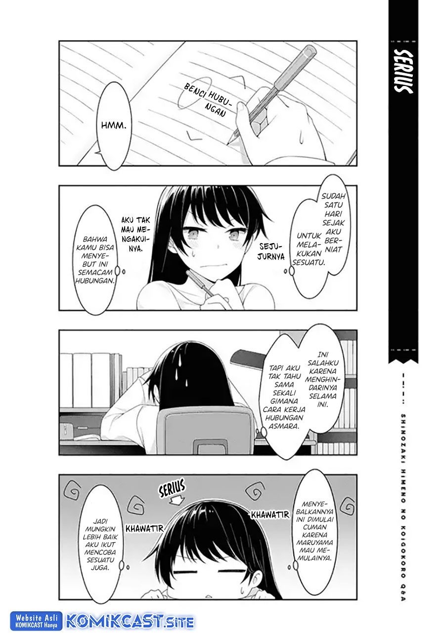 Shinozaki Himeno’s Love Q&A Chapter 05 Gambar 3