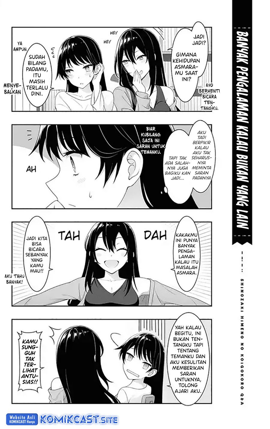 Shinozaki Himeno’s Love Q&A Chapter 05 Gambar 10