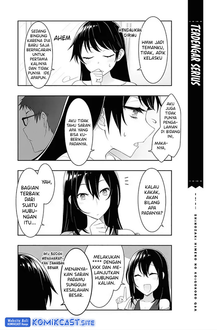 Shinozaki Himeno’s Love Q&A Chapter 05 Gambar 11