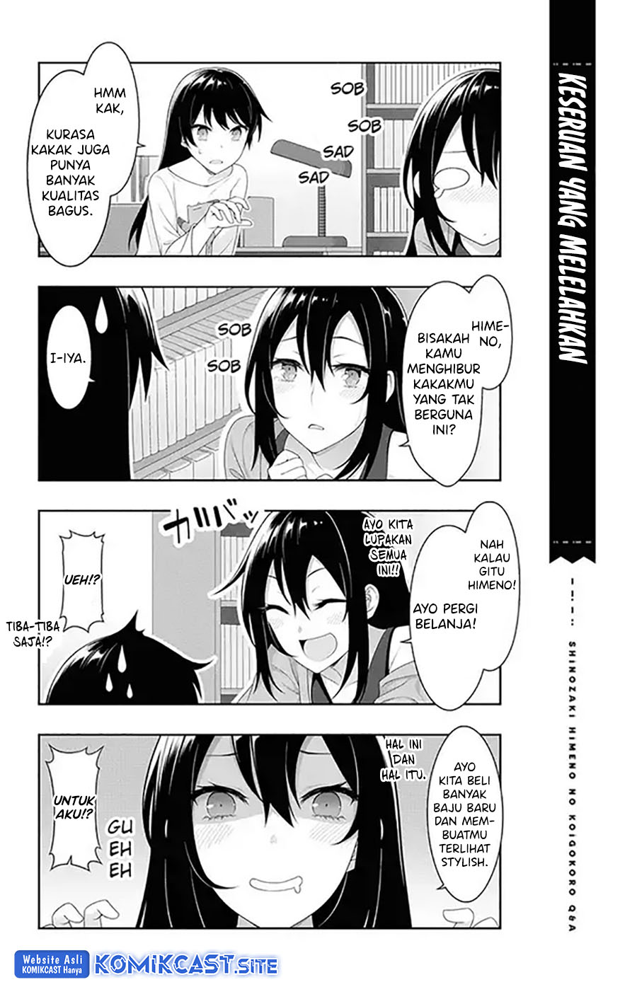Shinozaki Himeno’s Love Q&A Chapter 05 Gambar 13