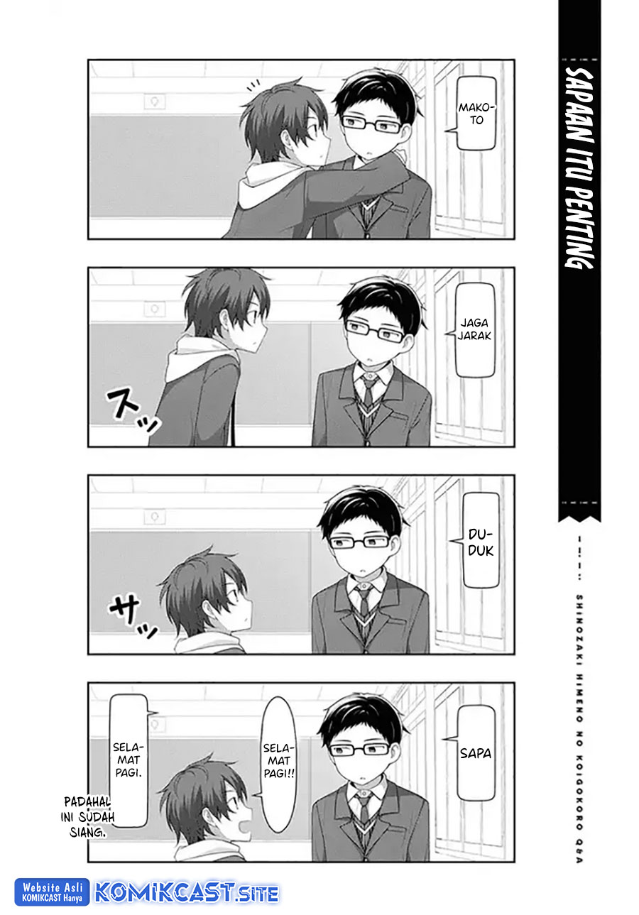 Shinozaki Himeno’s Love Q&A Chapter 07 Gambar 6