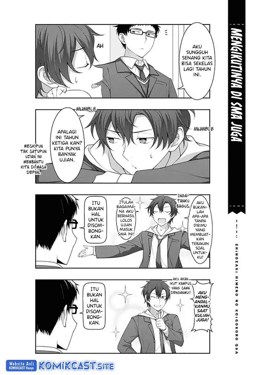 Shinozaki Himeno’s Love Q&A Chapter 07 Gambar 8