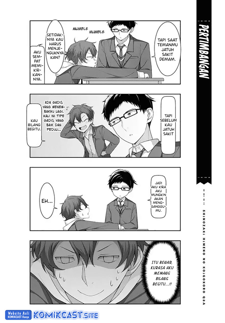 Shinozaki Himeno’s Love Q&A Chapter 07 Gambar 9